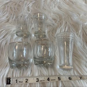 Five (5) Shot Glasses